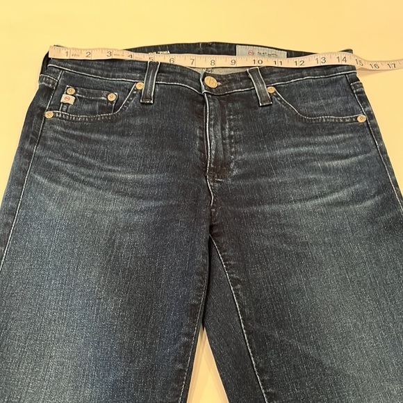 Ag Adriano Goldschmied The Prima Cigarette Leg Mid Rise Size 27R - Picture 4 of 16